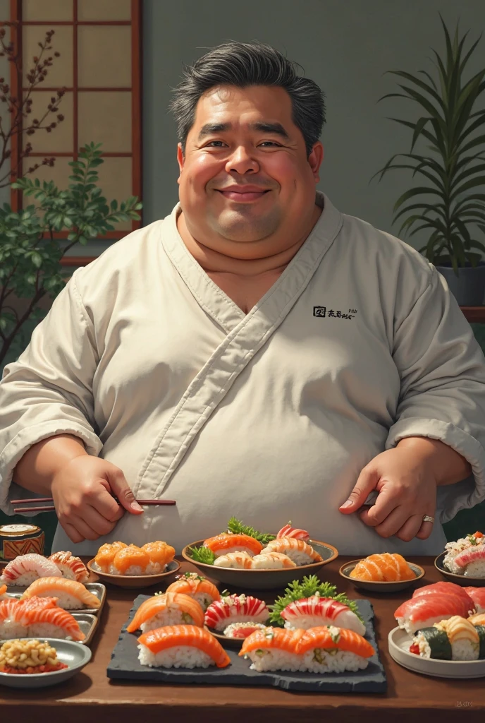 I want a fat man with an acarajé head, the head has to be a real acarajé (Bahian food)