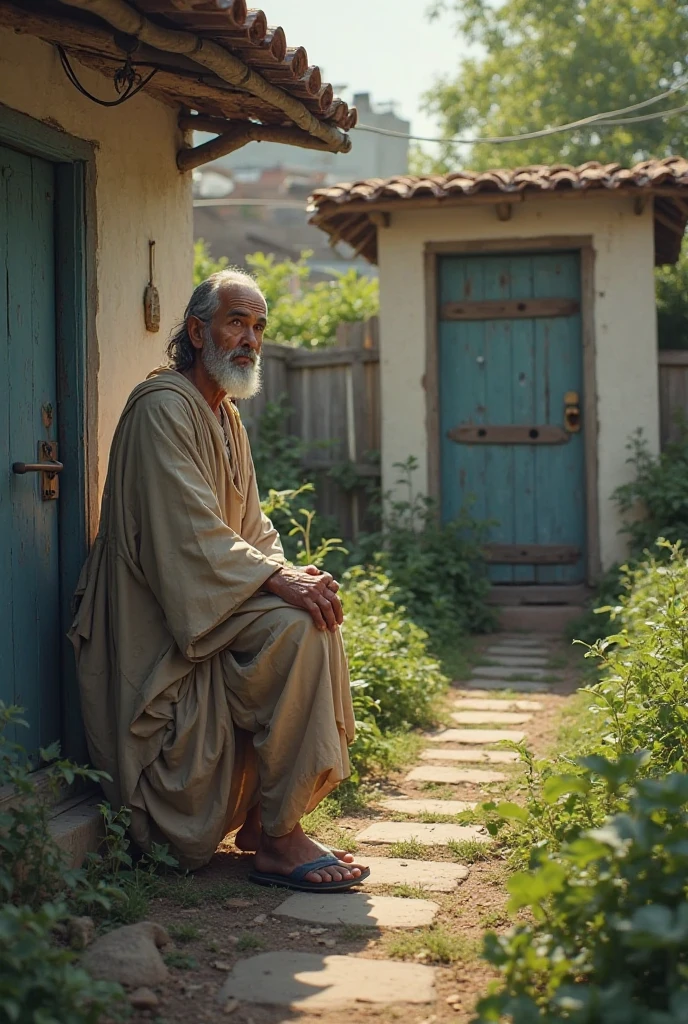 Live in a small billage  a wise Muslim man known for his wisdom and kindness lived modestly.