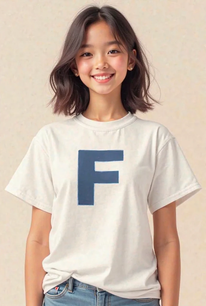 (masterpiece, highest quality:1.2), 8K, young beautiful girl, 85mm,Official AR RAW photo, baby face、big breasts、show me your ears、photo shoot, cute face, thighs, After school classroom, looking at the viewer, embarrassing、smile、no makeup, film grain, chromatic aberration, sharp focus, face light, clear lighting, Ten generations, detailed face, background bokeh、((((((16 year old high school girl))))))、thin waist、Gym clothes with short sleeves、Dark blue bloomers