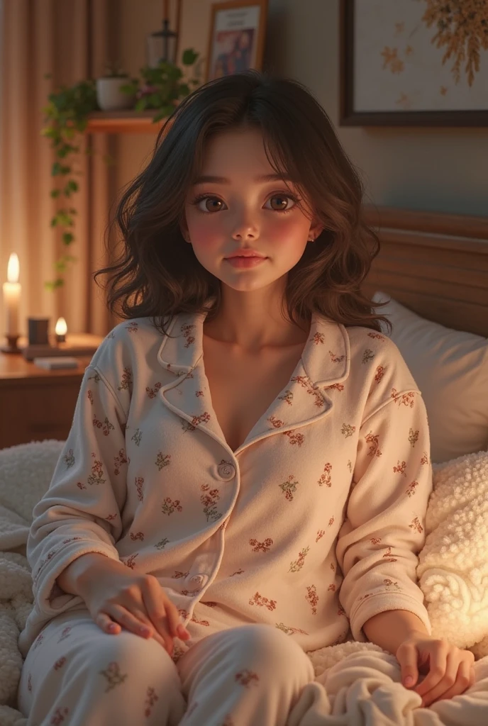 high school girl、Bedwetting doesn't stop and I still wear diapers before going to bed。