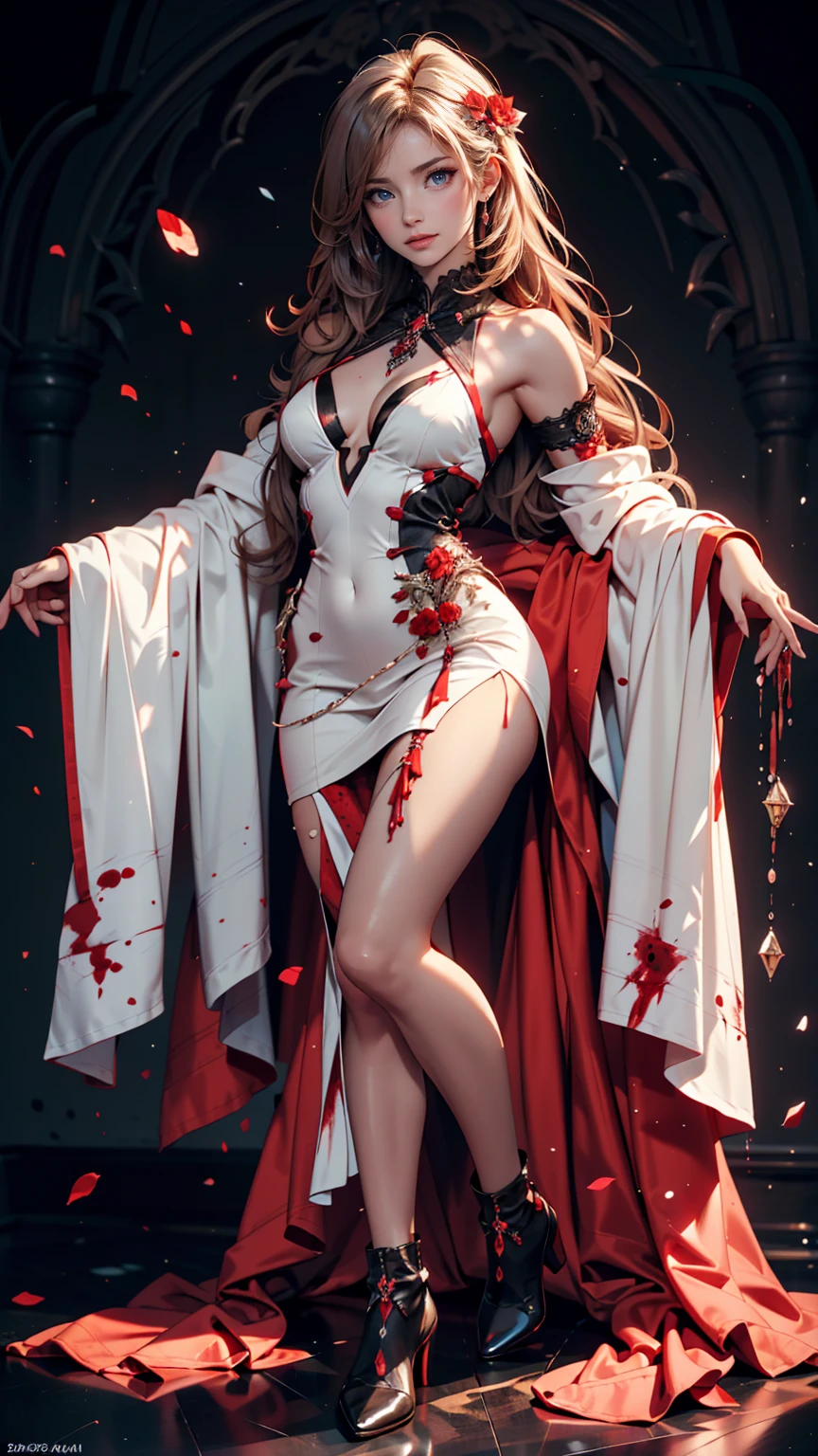 (Masterpiece, Ultra Quality, High Resolution, 8K, Intricate: 1.2), (Detailed Face: 1.2) ((Goddess of Blood))