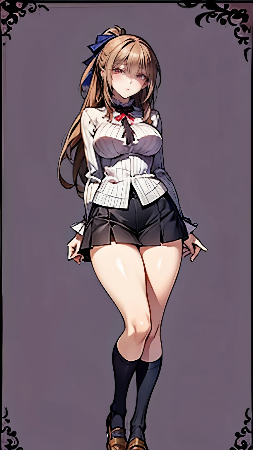 3 girls. beautiful girl . . long legs . beautiful legs . spats. thick legs. The model's body is constrained by VS . curvy body . Body Like Model . miniskirt . SHORTS . Knee Socks . Like a Wizard