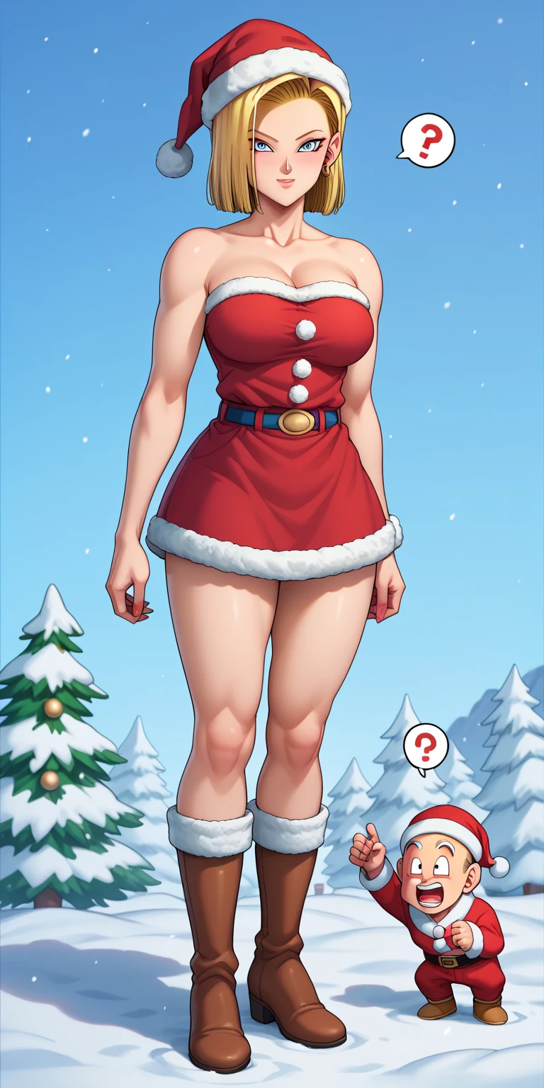 (Same character, front, side, back), (full body), generative front view, generative side view, generative back view, 3 view, nude short female Christmas elf, extremely detailed, character reference sheet, black background, Extremely huge breasts, wide hips, huge ass, large thigh gap, Maternal, porcelain skin, sparkly skin, NSFW, thick thighs, curvy body, Massive Breasts, thick lips, thin, muscular, thin waist, perfect abs, muscular stomach, Christmas Hat with reindeer horns, Bare feet, Huge puffy nipples, super thick thighs, camel toe, massive breasts, fully nude