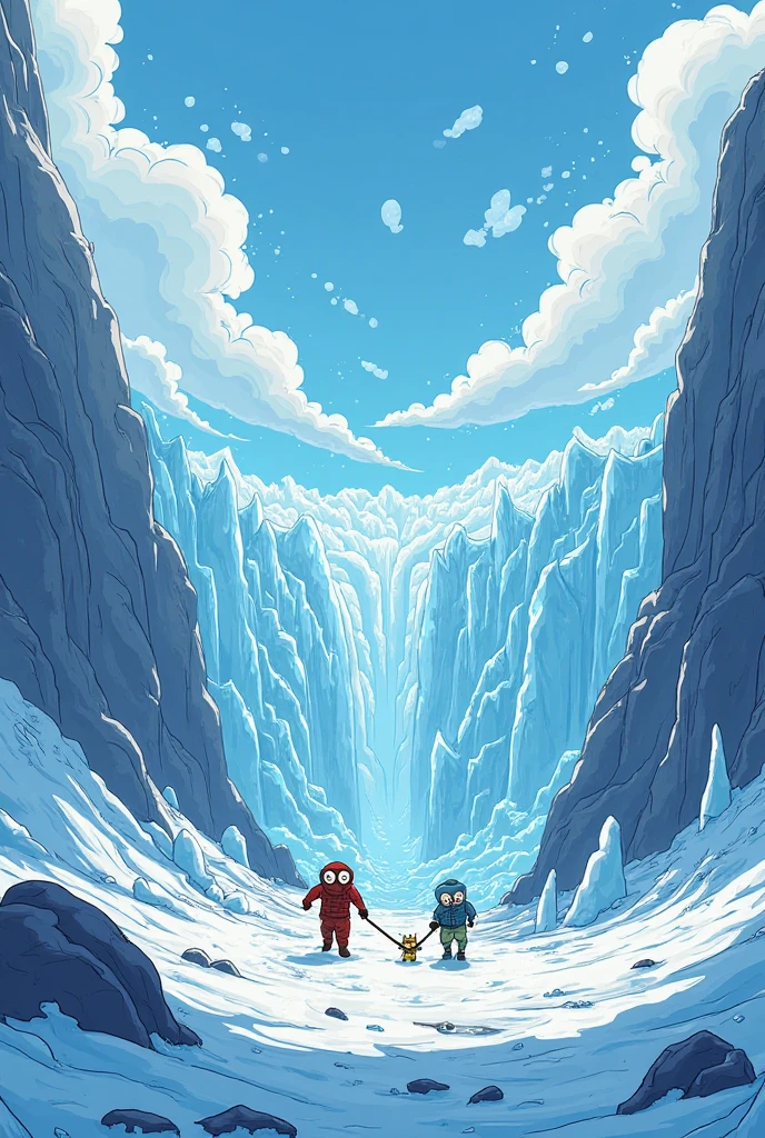 Glacier animated comic 