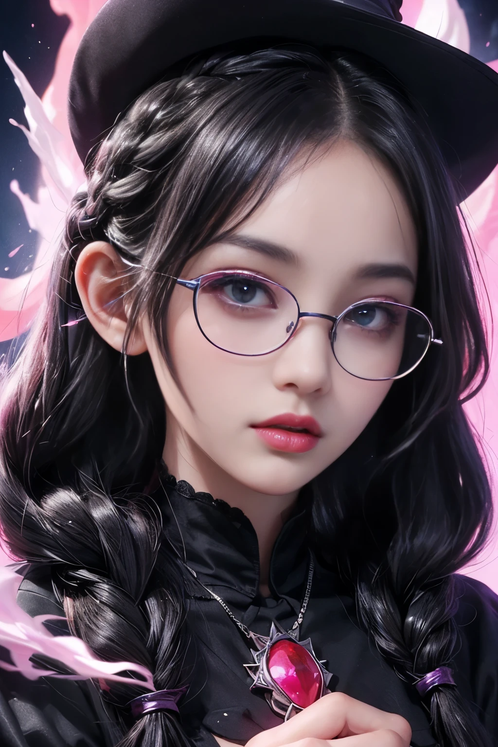 Are you okay、(best illustrations)、8k UHD resolution、intricate details、highest quality、realistic、super detailed、best lighting、best shadow、soft lighting、ultra hd、Super realistic、Tyndall effect、Photoreal、(high detail skin:1.2)、 (intricate details, compensate, Pueros face_v1:0.5), (Detailed beautiful and delicate face, Fine, beautiful and delicate eyes, perfectly proportioned face, high definition skin, fine skin, Optimal ratio of 4 fingers and 1 thumb, arm under chest, お腹の下にredく光るタトゥー、Wow wow, wide hips, smooth abdomen, skin is thin and thin, __fashion__, __hair__:1.25)、Digital single-lens reflex camera、 不条理なrealistic作品: 1.3), (maximum resolution: 1.2), (Ultra HDTV: 1.2), cinematic light, fine eyes and skin, detailed facial features, , (sharp focus: 1.2）, (focus on the face:1.2),perfect style, beautiful face, acura, anatomically correct, Highly detailed face and skin texture, fine eyes, double eyelid, thin eyebrows, glitter eyeliner: 1 natural cheeks, Glossy skin, Fair skin: 1.2, (glossy lips: 1.4),(embarrassed look: 1.2),Highly detailed face and skin texture, fine eyes, double eyelid, natural cheeks,  glossy lips: 1.4,exposed cleavage、Bewitching。redちゃんの顔、fascinating、chest enhancement、(((( round glasses)))),The long-haired、Braid hair、Ponytail distortion、, Ponytail with a bow tied at the back of the hair, huge solemn expression、body up、big breasts emphasis, super tight chest, Breast augmentation surgery, Breasts are very big and round,tight waist、 Meeting beautiful girls, look at the girl&#39;s body, in the dark、bat wings，(((devil&#39;s horns)))、(devil&#39;s tail)、(detailed spooky background:0.8)、devil girl，Long grey hair，emits eerie demonic flames，Lun Guoguang，green色のフラッシュ粒子，waist guard, hand guard, veil,  ancient chinese style, night, dramatic composition,  super detailed war goddess, (dynamic posture: 1.3), (Are you okay detail), shining light, strong light area,  (A magical spell swirled around her.:1.3), Long white hair waving in the wind in every detail, (intense expression:1.1), (That light is、、Highlighting her dominance and rebirth behind the scenes:1.4), (wisdom and rebirth:1.2), (strong attitude:1.2), (overwhelming mysterious power:1.2), (sparkling sweat:1.1), jeweled armor, (The contrast between silver and gold:1.3), red Eyes, vampire tooth fangs, Boolean surface, blood from the mouth, grin,bat wings, scared smile, Psychopath Smile, Psychopath Smile, scared, verbal assistance, angry eyes, vampire, Dark sky background, red + green + green, 輝くredい月、, sexy light yellow nightgown, for a long time, The legend of the holy goddess, dark and mysterious version,redと金の火花が眩しい, royal coat of arms, golden scepter, Golden rays,Energy ball between solder gears、energy balls flying around、spark of light、explosion、