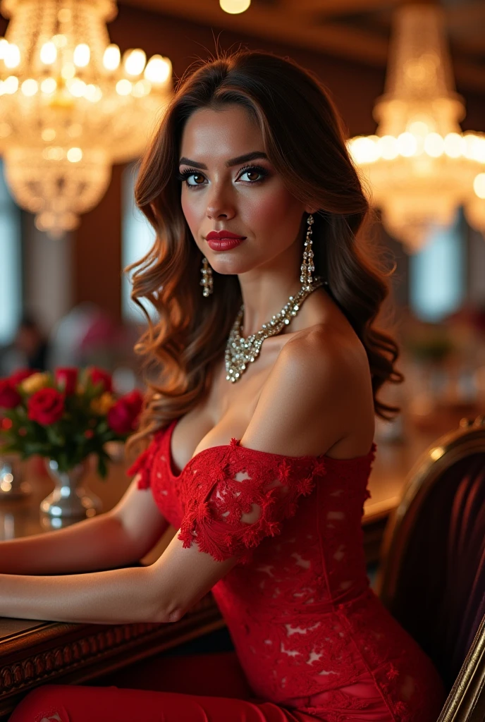 professional photo of 1 girl,visiting London in a red open bus, sightseeing, full body photo, masterpiece、photoRealistic, intricate-detail、Raw foto、perfect skin, radiant skin, white skin, natural makeup, Trending in art stations, 16K, Masterpiece、1girl 20 yrs, 170 height, light brown medium Hair, mix of taylor hill face, Yael Shelbia face, young monica bellucii face, amber heard face and miranda kerr face, beautiful face, real face,small nose, sweet girl, jaw dropping beauty, smiling with dimples, white teeth, curly hair, blue eyes, beautiful eyes, seductive smile, full lips, medium breasts, sexy cleavage, curvy girl, gorgeous girl, in a red open bus, sitting on the chair or standing, chanel royalblu cocktail dress with tiny slit at hem. contrast colors ,Mini eye-catching dress, chanel dress,chanel cocktail dress, chanel dark royalblu polka dot designer dress, detailed legs, vogue style, beautiful colors, beautiful contrast colors, Super detail body, perfect body, perfect legs, confident woman, seductive smile, glamorous design with beautiful red hearts details, intricate details, designer outfit, expensive outfit, sexy cleavage, London Buckingham palace background, foreground objects, background details, sensual girl, feminine and stylish girl, super sharp image, 18K, beautiful pose, full body photo, smiling, fashionable clothes, beautiful clothes contrast, detailed hands, detailed fingers. Try adding a chic accent, uhd, masterpiece, image clarity, depth of field, perfect legs,image clarity, depth of field, real life enhancer, London Buckingham palace background, royalblu Mini Dress, chanel royalblu cocktail dress, multicolored dark floral embroidery, detailed dress, sunny day, outside, perfect legs, bottom angle, full body model pose, sideways angle, wide shot, front light, very good light on her face to accentuate her beautiful face, white skin, beautiful texture of the skin,image clarity,visiting London in a red open bus, distant view, dark blu dress