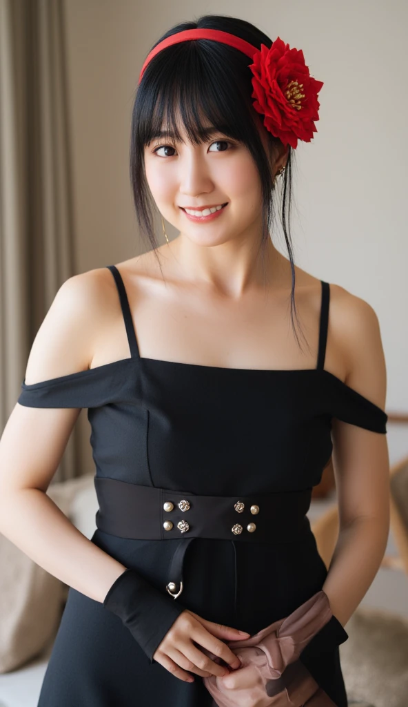 Black Dress、(((Laughter)))、((black lace wedding dress))、
(((Pedestrian mall)))、
(((Pull up your skirt)))、((立ったままPull up your skirt))、((Long dress))、White lace panties、
