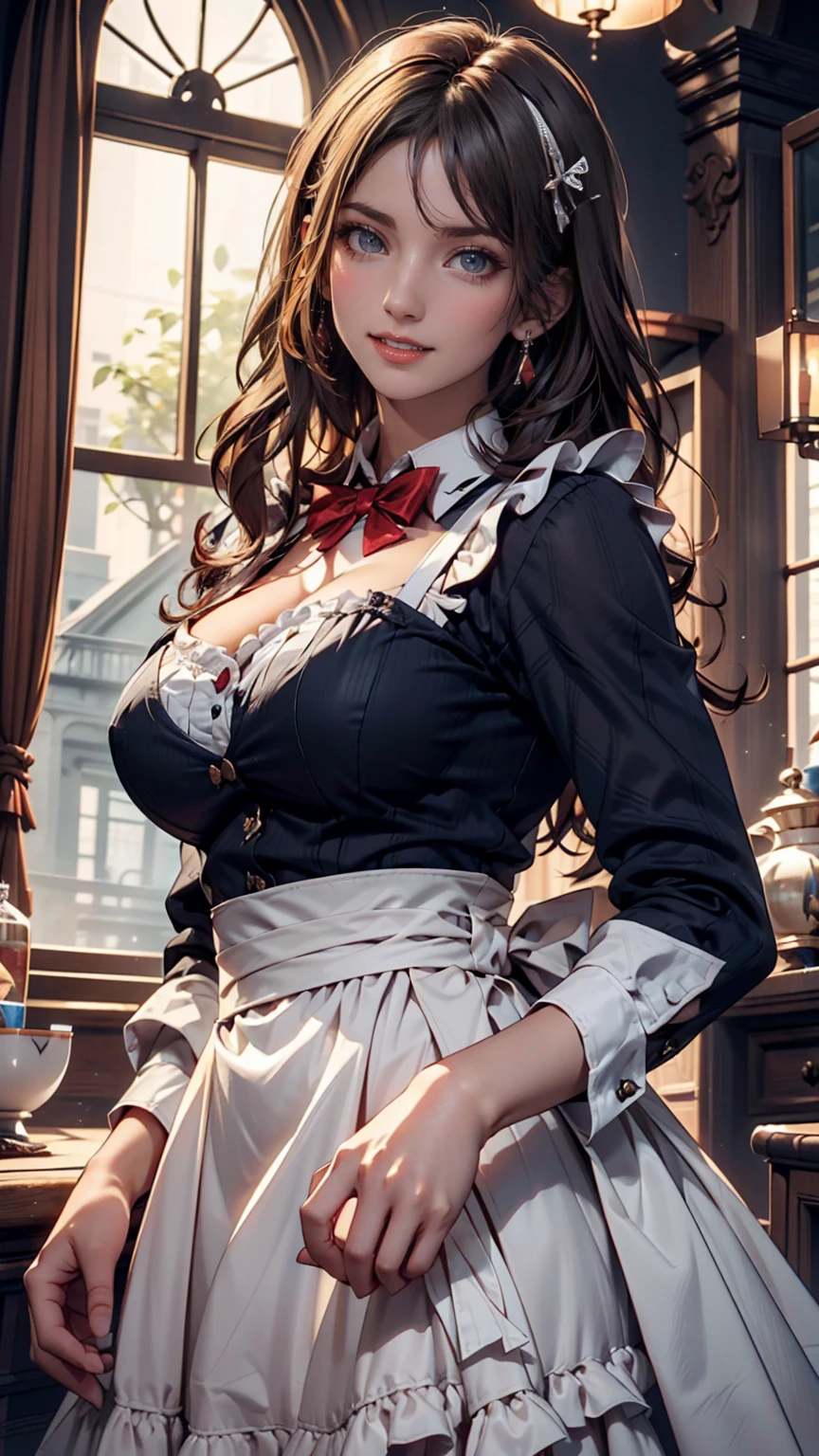looking at viewer,high school girl,leaning forward,(random cute clothes),(random Lively pose),(Thin type),(large breasts),(random hairstyle),(Highest image quality, (8K), Ultra-realistic, Best Quality, High quality, High Definition, high quality texture, high detailing, Beautiful detailed, fine detailed, extremely details CG, Detailed texture, realistic representation of face, masterpiece, presence)