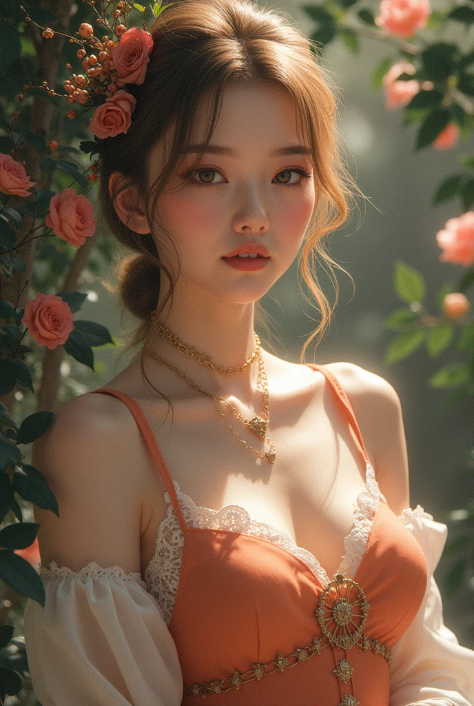 Araf woman in skirt standing in front of window, Beautiful young Korean woman, gorgeous lady, beautiful korean woman, Beautiful young Korean woman, beautiful female body, Sexy :8, Yin Shishan, morango, Sexy girl, jinyoung shin, summer, Sensual woman, korean girl, waist shot, mesmerizing and seductive, girl
