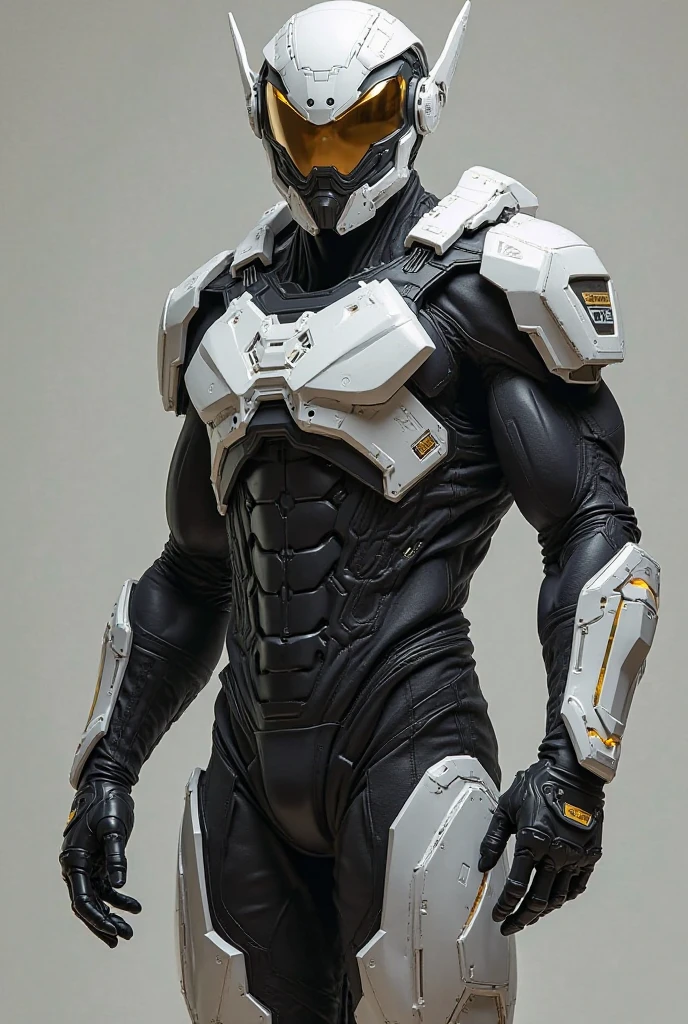 Movie poster, full body, character design (Resident Evil - Chris Redfield, Chris Redfield) wearing a milky white combat suit, standing alone on the snowy street, with a sad expression, deep and charming eyes, emerald-like pupils, muscle male heroes, heroic male postures, tall and burly, muscular! Sexy charming developed leg muscles, tall and burly, creamy white combat suit, super buff and cool, high resolution committee, rice cream white combat boots, attractive strong male, bright moonlight on the body, lonely