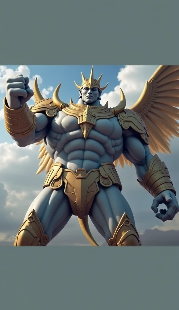 [(white background:1.5),::5] (isometric:1.4), double exposure, mid shot, full body, 
(masterpiece, best quality:1.2), dynamic light, (3d art, miniature, figure toy:1.2), ultra detail, realistic, 8k, statue, 
PhayaKrut King Garuda, solo, (running:1.2), from side, 
cloud, mountain, river, fog, 14mm, 
<lora:gachaSplashLORA_v40:1>, <lora:thaiKINGGARUDAPhaya_v01:0.90>,