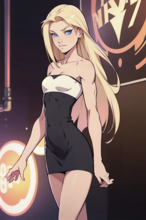 17 year old prostitute in a tight dress with bare breasts