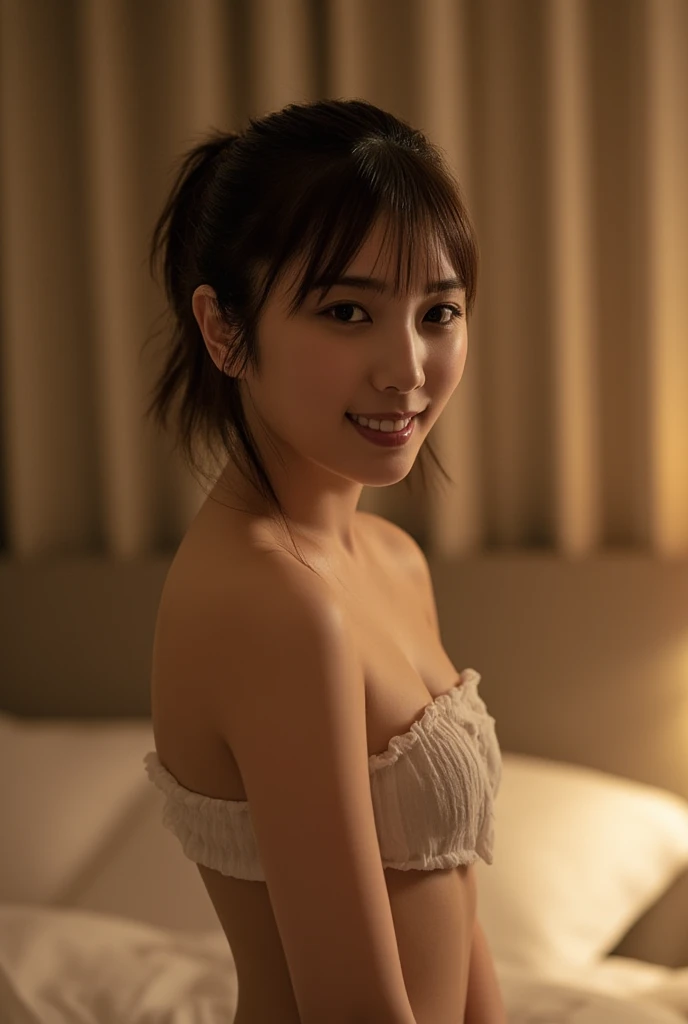A live-action photo of an extremely beautiful Japanese high school girl race queen who highlights her large breasts and beautiful legs.、Wearing a branded long cabaret dress at a photo studio, a promotional photo for compensated dating was taken、She is an eternal idol who combines a clean look with modern charm.。 She creates such beauty。 She feels her own warmth。 She creates a warm atmosphere。 We create beauty。 That's what I want to say。 In her full body photo、The figure features porcelain-like skin and golden hair that radiates a soft glow.。 This is probably、It captured the essence of her timeless charm.、This is the best shot ever.。 Each straight line and curve is carefully expressed.、Breathtakingly beautiful with impeccable detail。 This piece perfectly captures her timeless beauty.。 Divine Proportions、Sharp focus、Full-body photo taken by Kishin Shinoyama、high quality、High resolution、Detailed Background