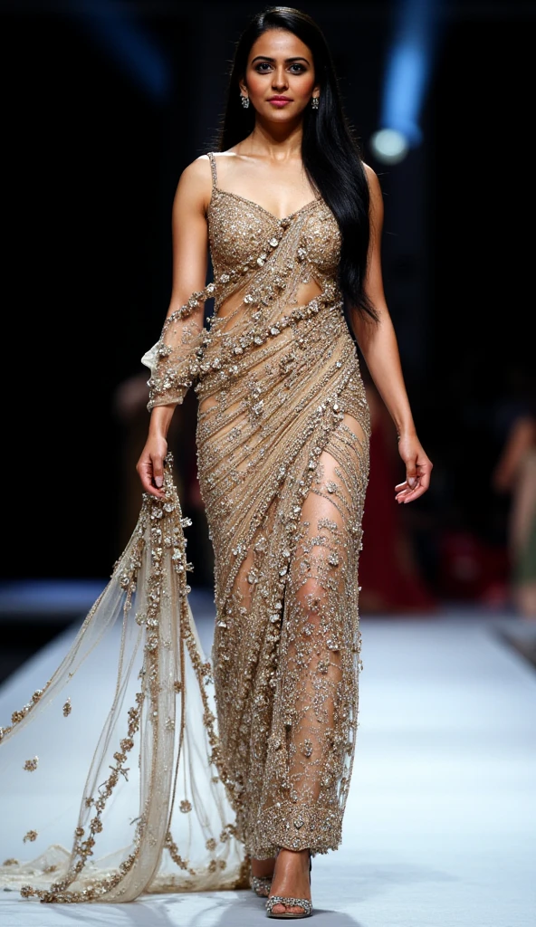 Act like a fashion designer focusing mainly on creative draping of saree represent fashion Ministry The Designer Studio by Arundhati Rambhad nagpur