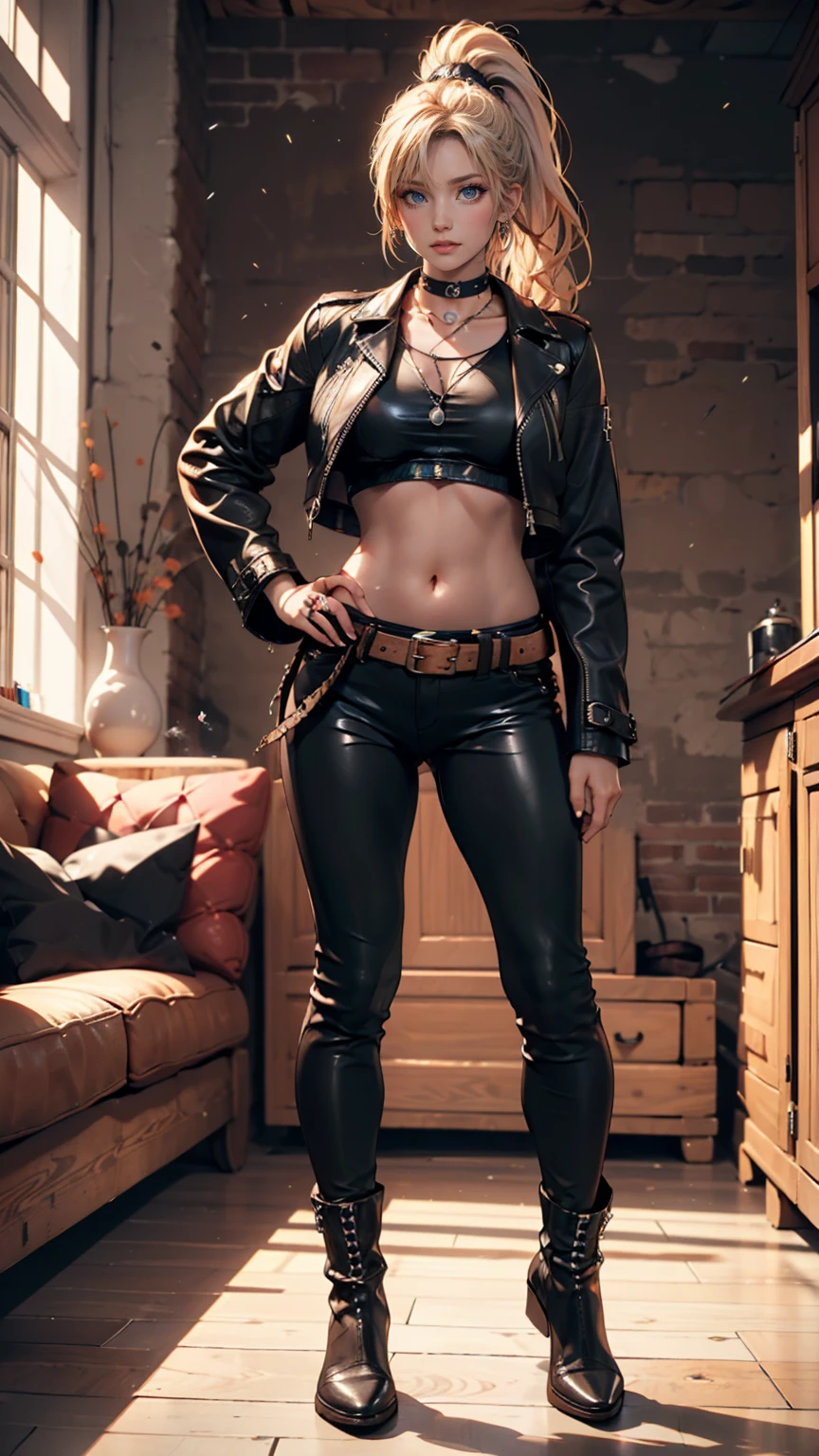 handcuffed beautiful girl, handcuffs, handcuffed, hands behind back, bondage, full body visible, police uniform, restrained, arrested, tied up, hands tied, Jill valentine, resident evil