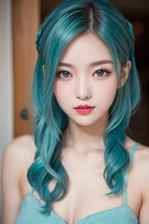 (8K, highest quality, masterpiece:1.2), (realistic, Photoreal:1.37), Super detailed, one girl, (very detailed), (detailed and beautiful eyes), ((((highly detailed artwork))))、Earrings、((Two-toned hair))、ponytail、(((Inside a stylish secondhand clothing store)))、(masterpiece、Highest quality、In 8K、32K、masterpiece、Super huge 、Ultra-high resolution、Impressionism、Realistic:1.2)、((Cowboy Shot)),  Sharp focus、Beautiful face with detailed background of face and eyelids、Glowing Skin、Sharp pupils、Realistic eyes and beautiful face、Blurred Background、Beautiful 28 year old girl、Glowing Skin、(((bright and beautiful hair)))、iris、curve、Powerful composition,  ((seductive looks))、((horny expression))、、(light blue hair color))、[black hair]、Best Quality, Ultra High Definition, (Photorealistic:1.4),Sunset Light, Ponytail, Korean Women, (big breasts), Detailed Photo, Smiling, Sexy,   (Masterpiece: 1.3), (8K, Photorealistic, Best Quality: 1.4), (1girl), Beautiful Face, (Realistic Face), (Black Hair, Short Hair: 1.3), Beautiful Hairstyle, Realistic eyes, beautiful detail eyes, (realistic skin), beautiful skin, ((fullbody)), (sitting )
