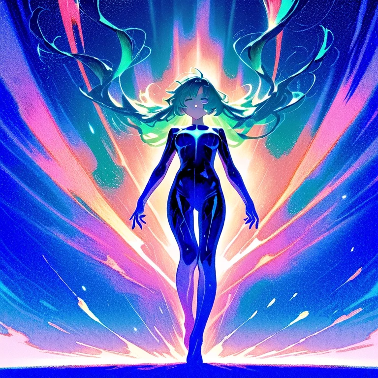<lora:1.5-shanyaoxiantiao:0.65> cyborg 1girl, no face