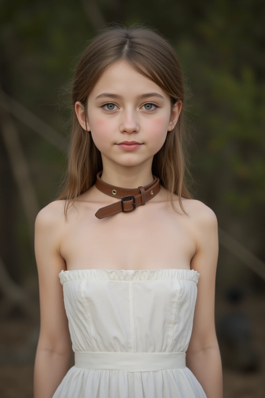 (photo Realistic:1.4), (hyper Realistic:1.4), (Realistic:1.3), best quality,dead,corpse,russian,girl,nude,pussy,(Silver metal breastplate),Fallen,13 years old,slender,in the forest,from above,small breasts,cum in pussy,Detailed skin texture