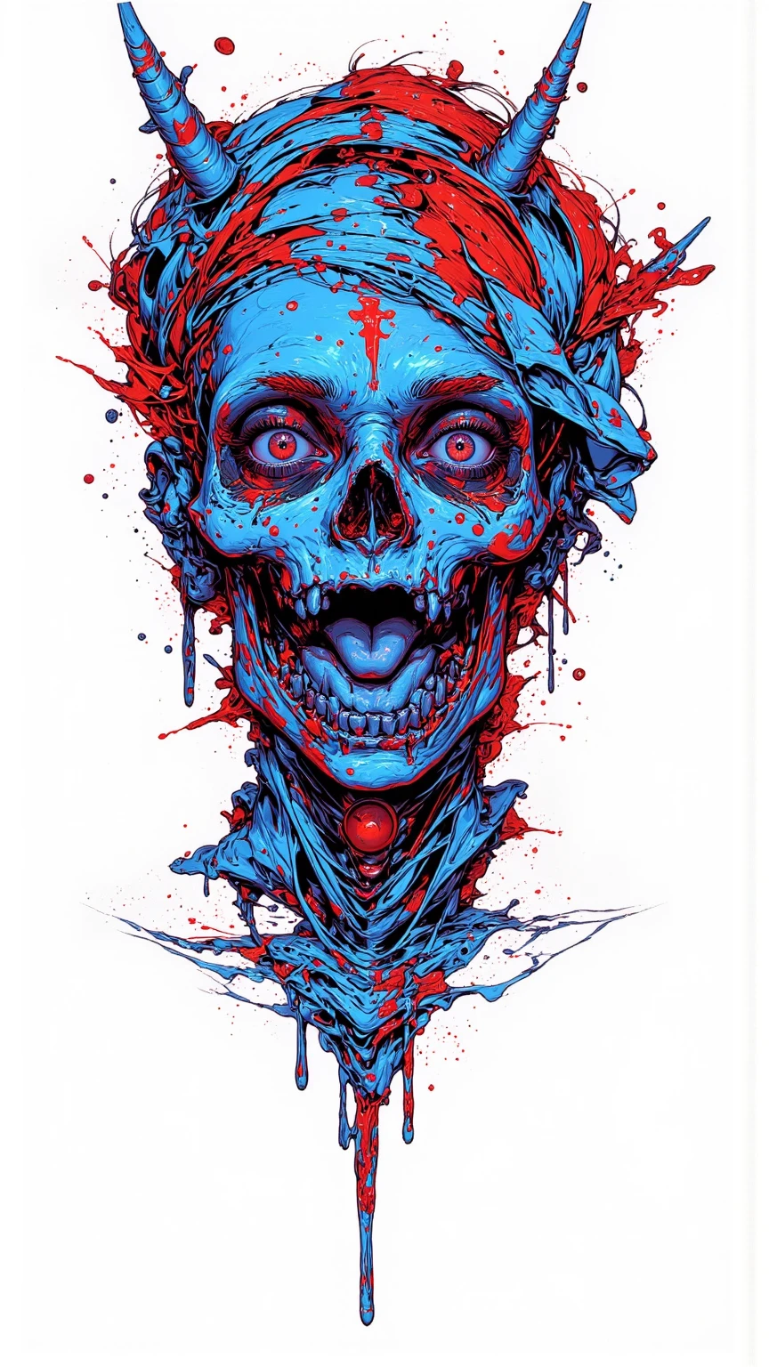 a woman with a horrifying face, extremely ugly and distorted features, sunken eyes, gaping mouth, rotting skin, a skeletal body, unhealthy and uncomfortable appearance, in a dark, unsettling horror atmosphere, highly detailed, photorealistic, 8k, best quality