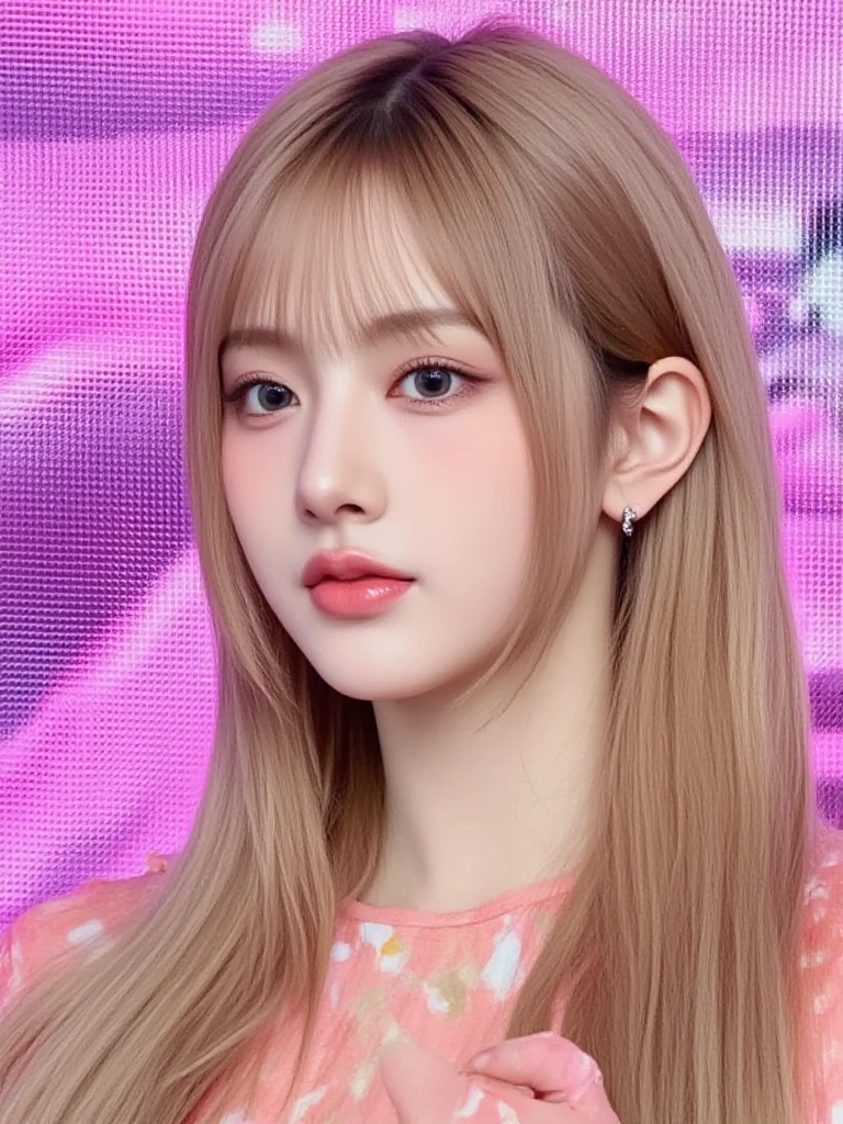 realistic photos of (1 cute Korean star) bunny hair ornament, thin makeup, medium breasts size, slightly smile, sexy bunny costume, clear facial features, 8K high resolution, sharp and realistic details, ใบหน้าที่มีรายละเอียด, สวยงาม, cut-in, overexposure, chromatic aberration, sparkle, UHD, highres