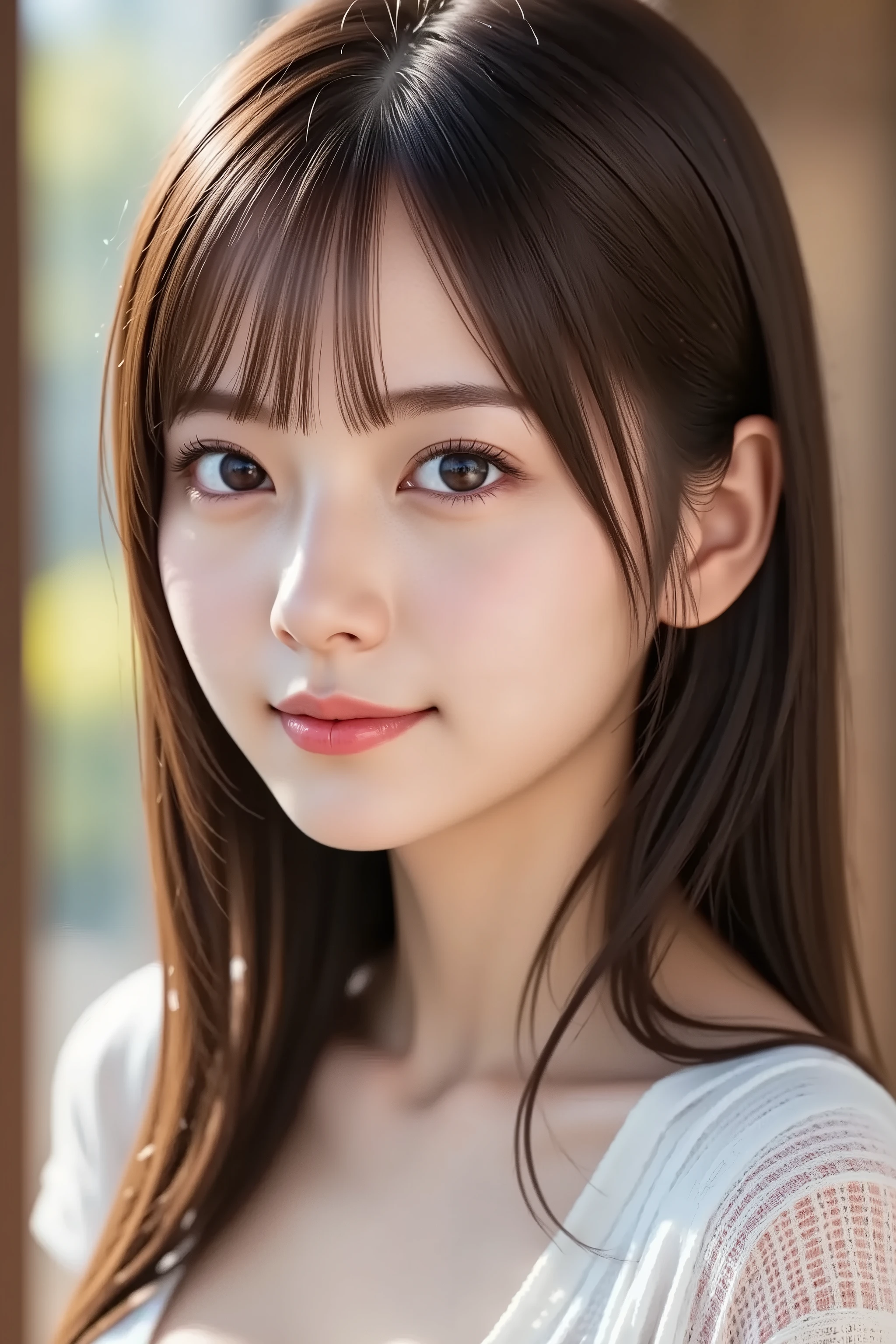 A state where the face is accurately positioned in the center of the image, upper breast, , the entire head is fully reflected, Face clearly visible, cowgirl, Wilderness Western background, Pistol、long hair, bungs, smile, young and cute japanese face, Official Art, high image quality during sick leave CG Unity 8k wallpaper, Ultra high image quality during sick leave, very well detailed, high image quality during sick leave, film grain, lens flare glow, top quality, 8k, The entire head is fully reflected as a portrait shot, 8k, viewer, masterpiece, top quality, very well detailed, it's cute, sexy, very well detailedな, detailware features, beautiful, illustration of a woman with a penis, beautiful Japanese woman, ladies 1, Tight chest