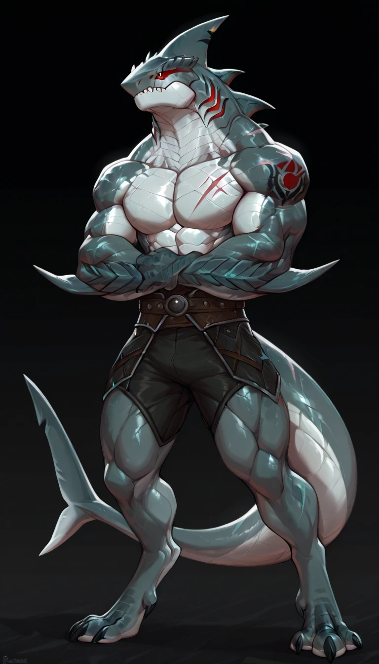 NSFW, 18, male, White fur, black horns, white hair, blue eyes, white ears, black ear rings, blue dragon dick, protogen, fit, best quality