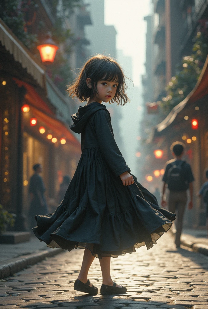 35mm lens，Multiple angles，Countryside scenery，Suburban，Back，side，silhouette，Overhead shot，Cat，Standing，doll，Carrying a small school bag，tram，Beijing，Autumn Station，Wooden house，Platform， cloak,Ruan Jia,Suit,tie, (Delicate face), (Fine fluffy fur)，（35mm Cinema Lens），（Multi-angle shooting），（many viewing angles）