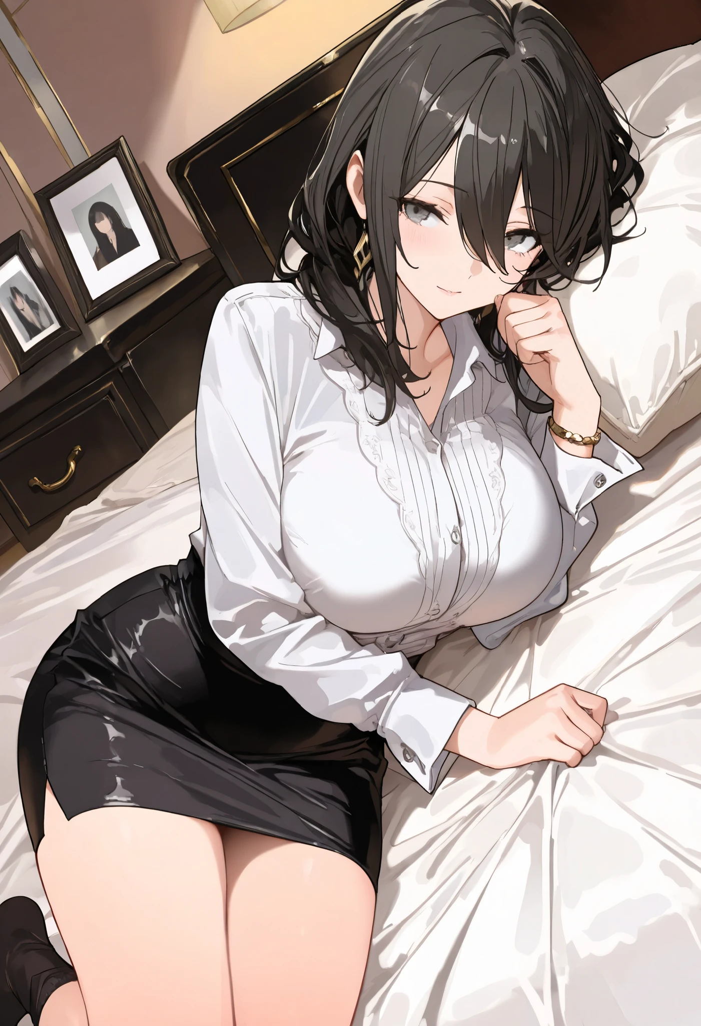 

((Spread your legs))、(Luxury hotel bed)、((Sweat))、Sailor suit cosplay、(((Sexy pose))),Ultra-high resolution, Mature Woman, Mature Woman, Very detailed, ((Big Breasts)), Perfect hands, Detailed fingers, Beautiful fine details, (((school uniform)))、(((Fancy lace panties))), ((Long Hair)),((Bob Hair)),Black choker, Earrings,(garter belt), (Black Stockings),Perfect Eyes, Seductive eyes, 