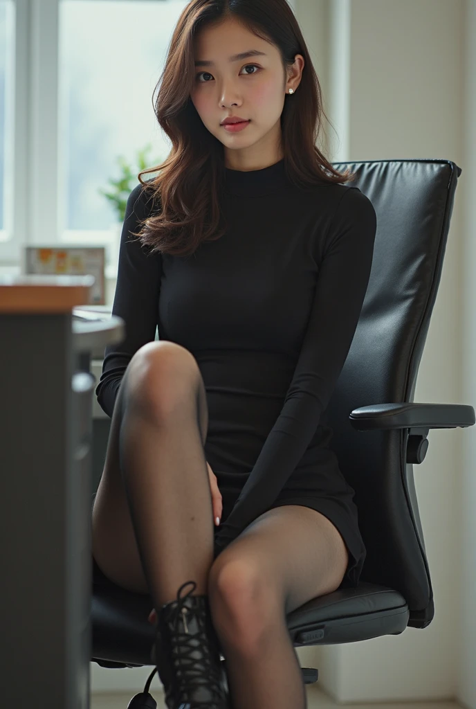 Russian little slut, a about 6 years old, a 6-year-old slut, in kindergarten. flat chest, beautiful legs. a skinny . She is dressed in a tight very short sundress, in tights. in high heels. Full-length in kindergarten