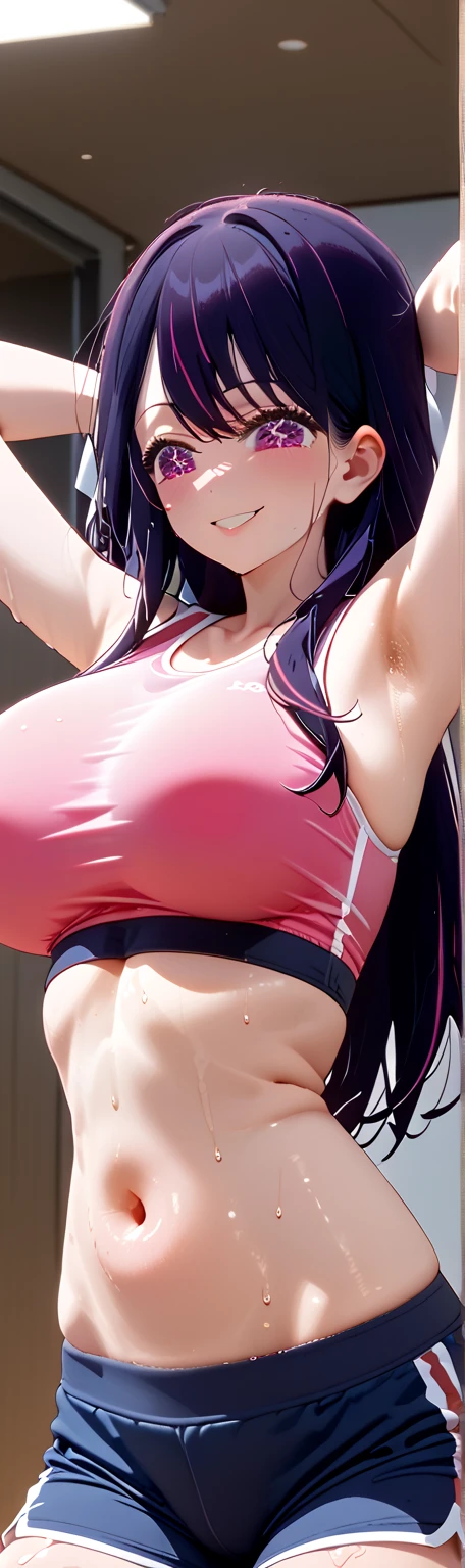 (RAW photo, best quality), 1girl,  natural lighting, solo, light smile, 
katsuragi misato, outdoor, big boob, large breasts, boob window, exposed cleavage, tight clothes, wide hips, thicc, wearing a suit,  woman, small woman, small height, ponytail