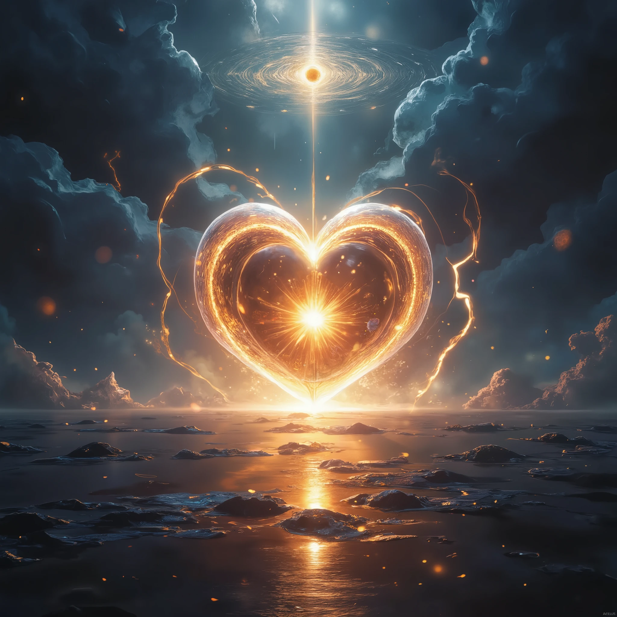 A heart of light