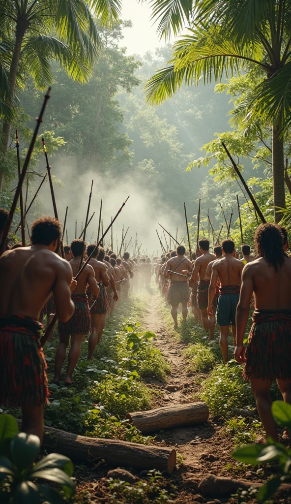 Brazilian indigenous people in the fight against their end 