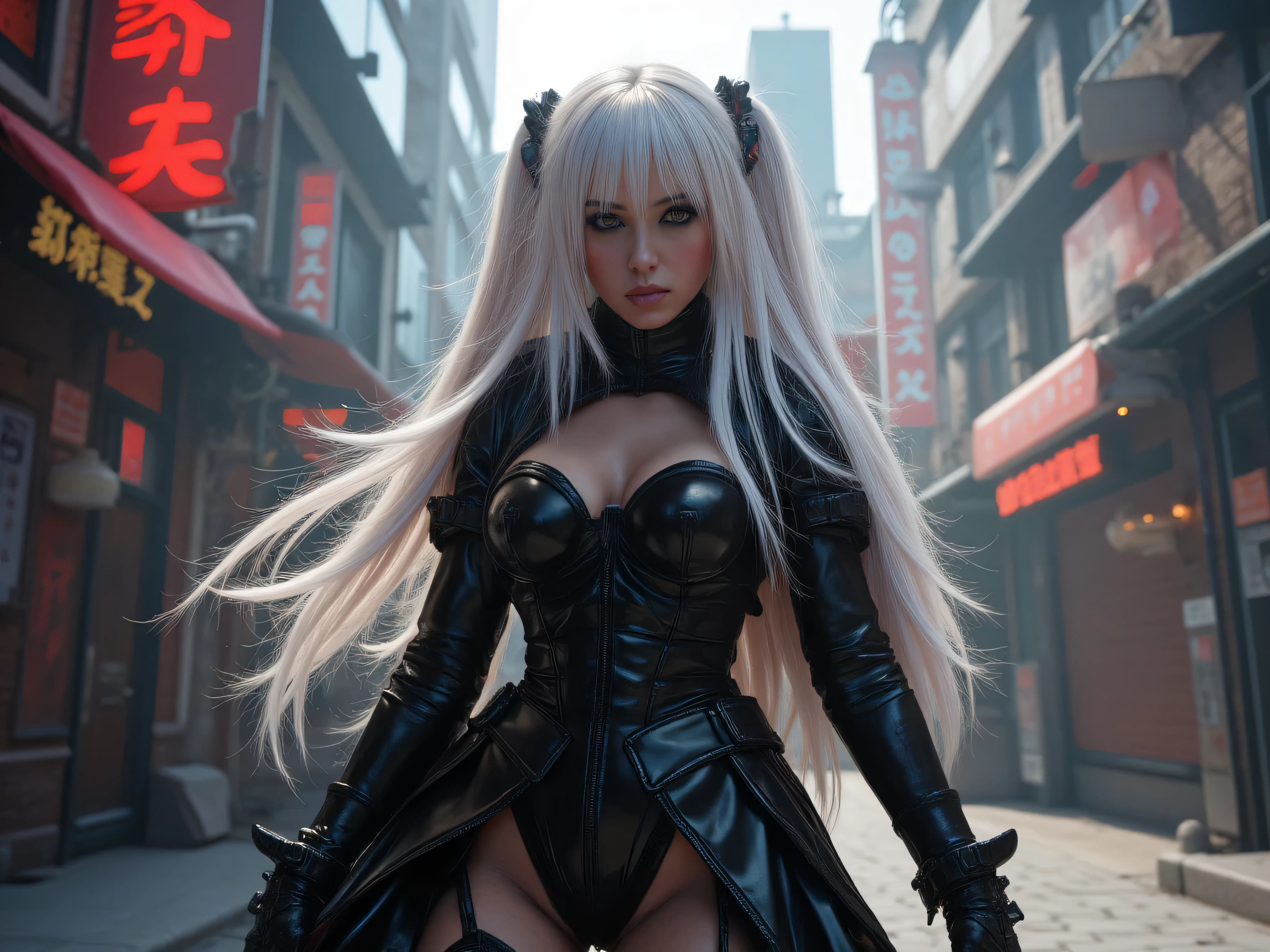 Close-up of woman with white hair and white mask、beautiful character painting、guweiz、Guweiz style artwork、white haired god、Jan J、epic exquisite character art、Stunning character art、Fanchy、Uzunsifan、guweiz from pixiv art station,Faces of reality,Real people,Photo Quality,Images of real people captured by a camera,Shoot from the waist up,Live-action feeling,Fairly light clothing,see-through underware,Beautiful clear eyes,Beautiful sparkly eyes,being thin,strong-willed gaze,Descending to earth while hiding his true identity from the human world、A living angel that blends into everyday life。.,They blend into the human world and live their daily lives so that humans don't find out that they are angels.,17 age,