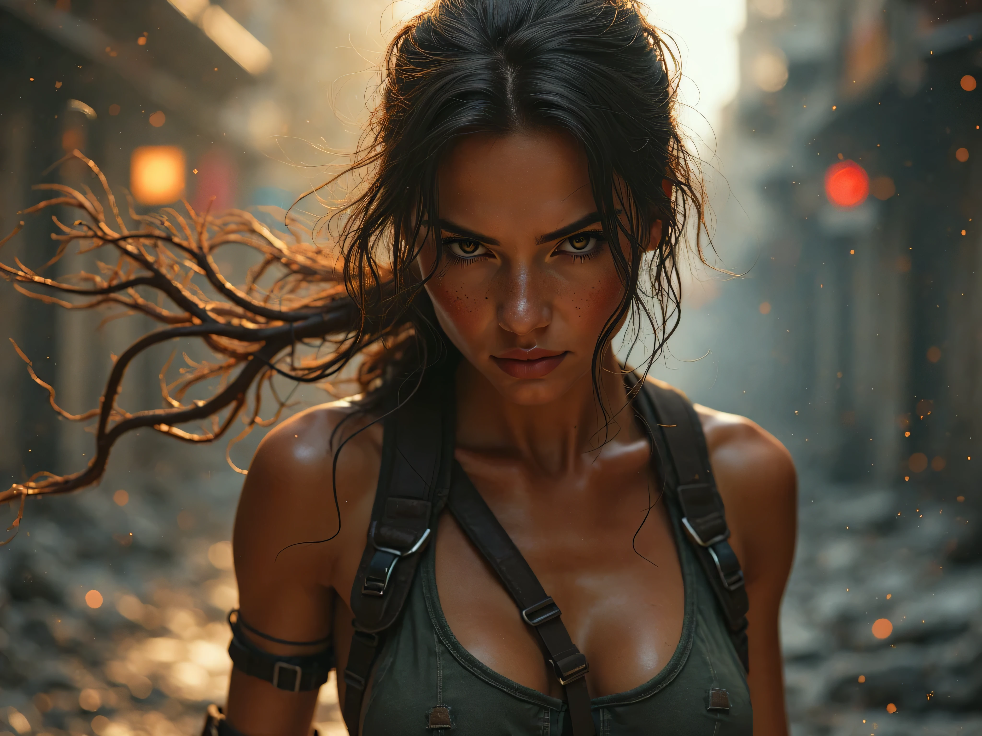 Hands are Wolverine cat ears and gender is female、Action Movies