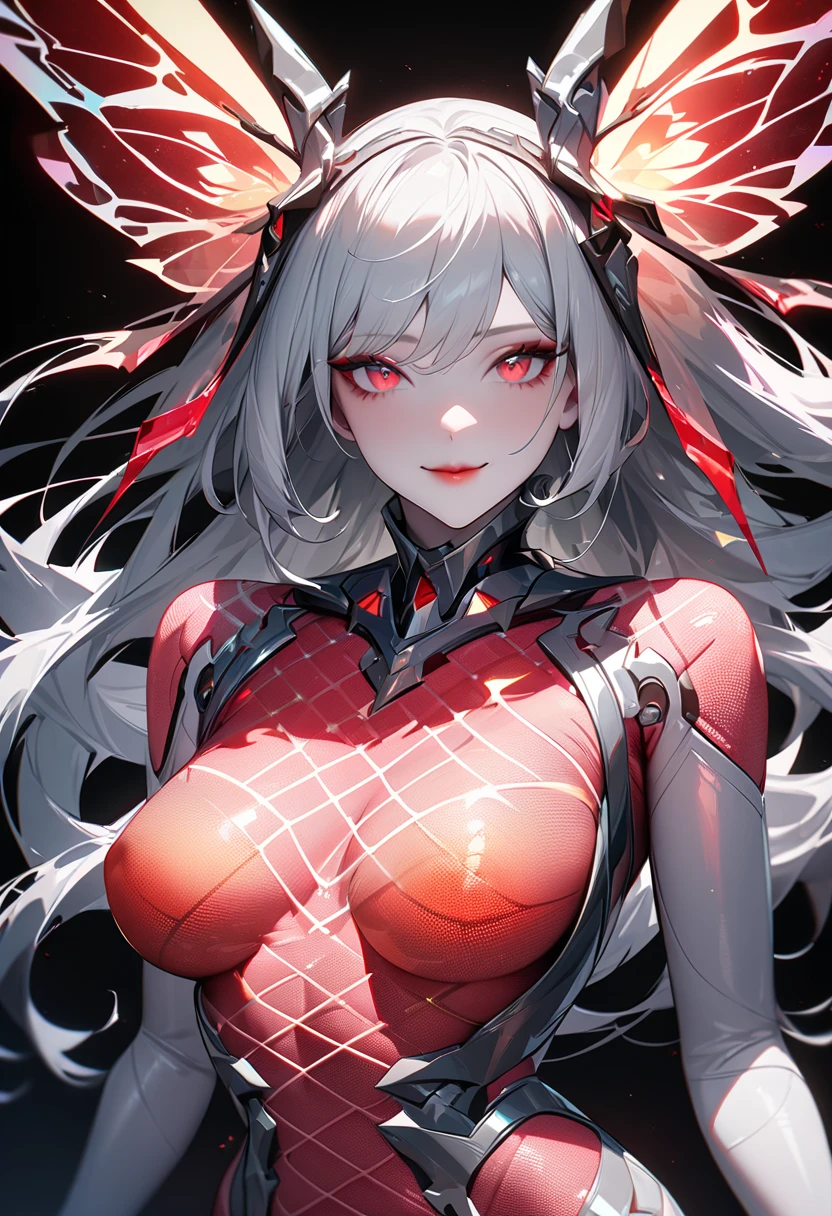God of lust, female, black, red, silver, high-quality, anime, sexy body --auto --s2