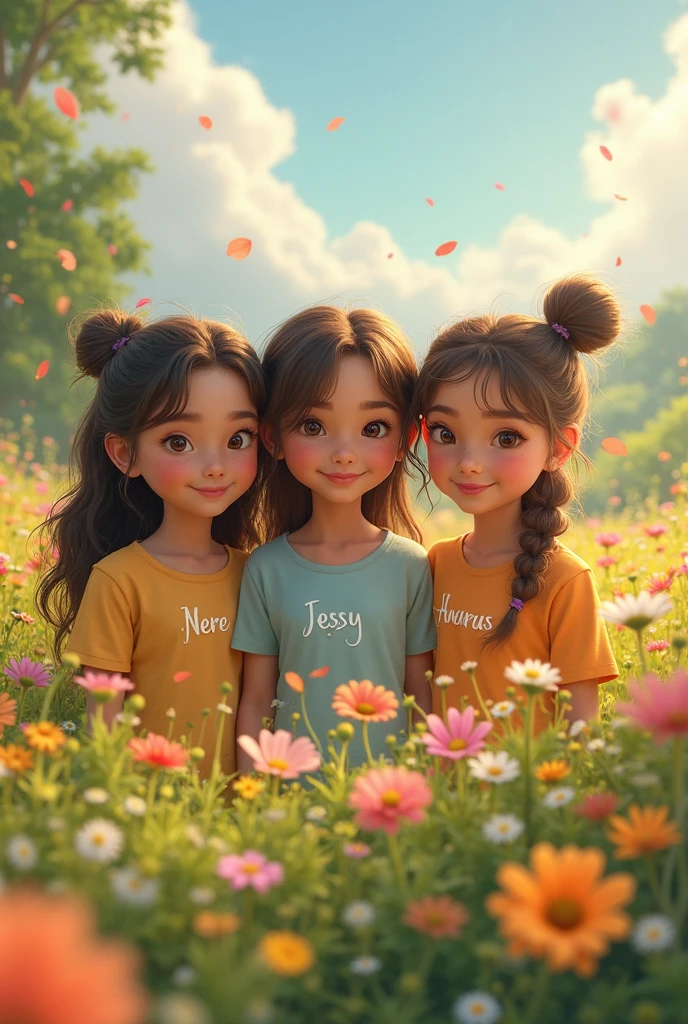 Twins, brunettes, wavy hair. --auto