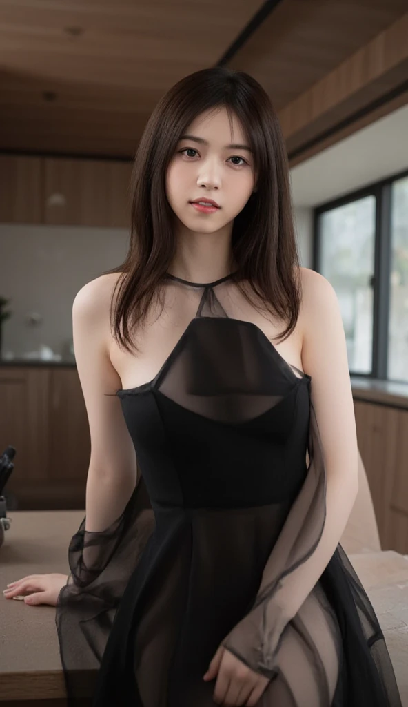 face :9,3492120809], face :9,4148934626], bewitching beautiful mature woman、38 years old、well-proportioned body shape、Hourglass appearance、((wearing a sleeveless knit dress))、(wearing pantyhose,realistic pantyhose)、sitting on the bed、japanese model, japanese girl, neat japanese woman, japanese goddess, RAW photo, (In 8K、highest quality、masterpiece:1.2)、(delicate details:1.4)、(realistic:1.4)、octane rendering、Complex 3D rendering, Super detailed, soft light in the studio (soft light in the studio), rim light, vivid details, Super detailed, realistic skin texture, 詳細 face, beautiful and fine eyes, Highly detailed CG Unity 16k wallpaper, Compensate-, (detailed background:1.2)、shiny skin、exposed thighs!!!、