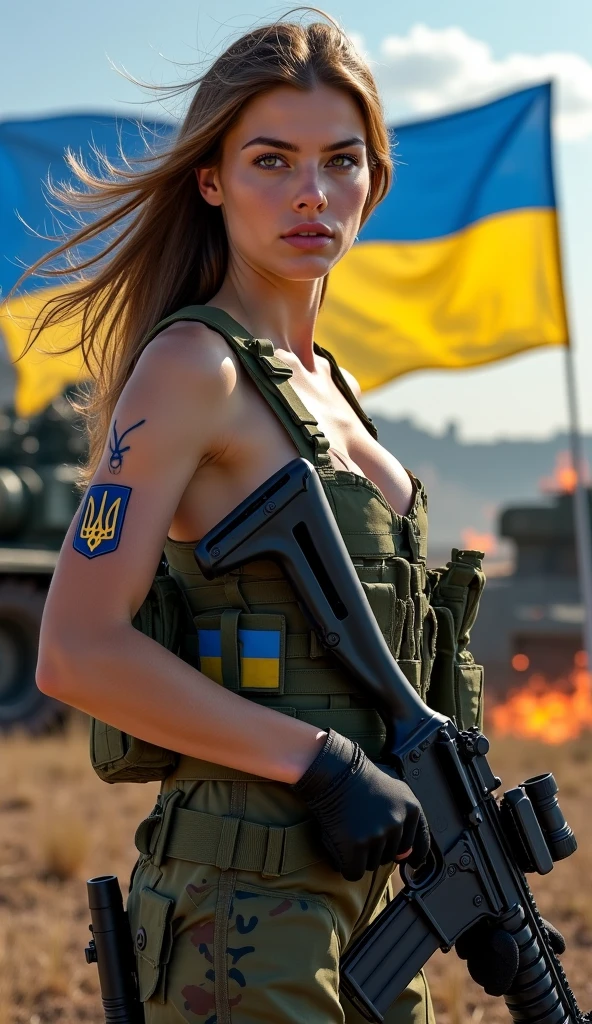 a-heavily-armed-with-rifles-all-over-the-body-tatooed-with-ukrainian