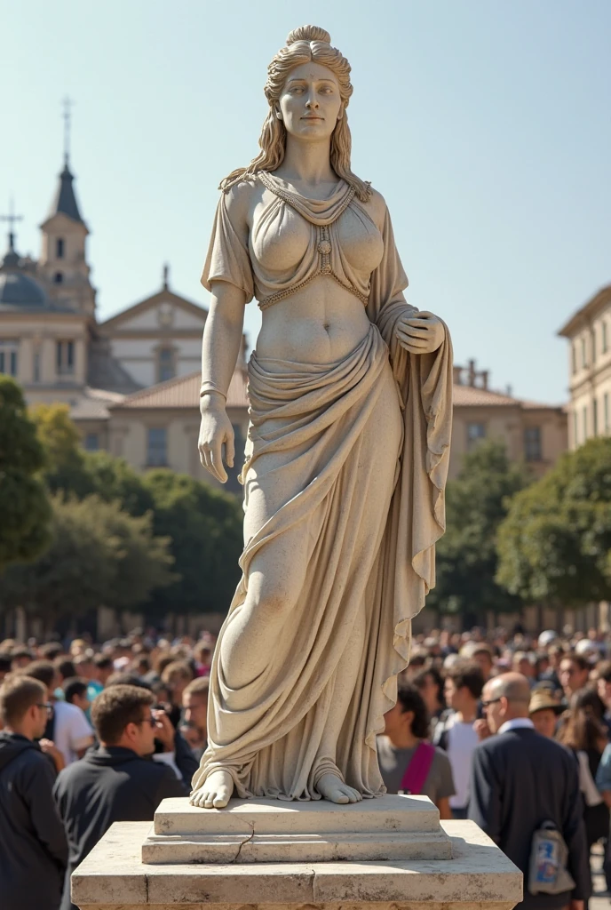 very high detail, Full body female statue in the cemetery, fêmea statue marble cararra muscular mulher, tipo de corpo muscular, female cararra marble statue, em um na montanha, statue marble cararra muscular mulher, tipo de corpo muscular, Female statue in white marble cracked abdominal statue, de corpo inteiro peito fofo, : very high detail, female statue cararra marble white marble of woman female cararra marble muscular woman, tipo de corpo muscular, female cararra marble statue, em paisagem na montanha, statue marble cararra muscular