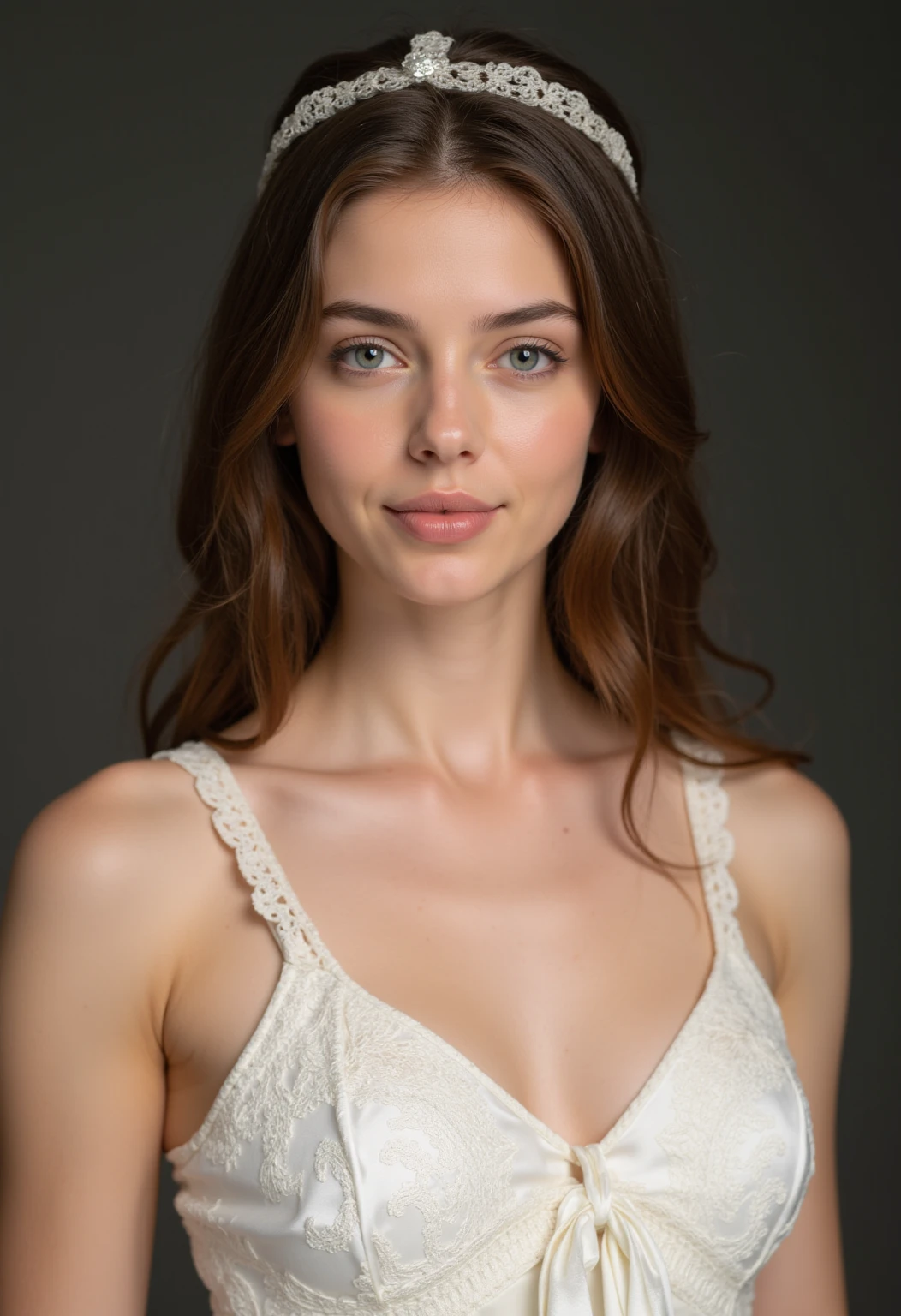 a 20 year old female, desnuda, cabello cortado, sexy, pelirroja, showing nipple, pecho grande, Amazing body, piernas abiertas, Old pubic, Cameltoe, rasgos femeninos pronunciados, en un dormitorio, ultrarrealista