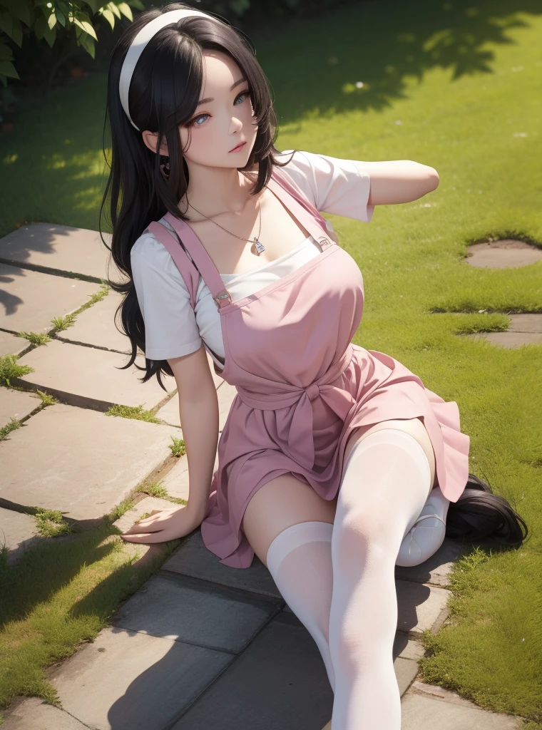 quality、Ultra-high resolution、photograph、かわいい女の子のphotograph，Bunny ears、Lovely beautiful legs、(Pure love face_v1:0.008)、Beautiful Bangs、Alice in Wonderland、14 years younger and radiant skin、Through Vantra&#39;s long platinum blonde hair, Straight, silky smooth hair、Beautiful, clear blue eyes、White apron、Blue Dresakeup