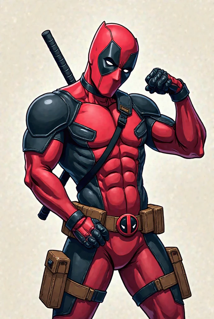 Deadpool naked