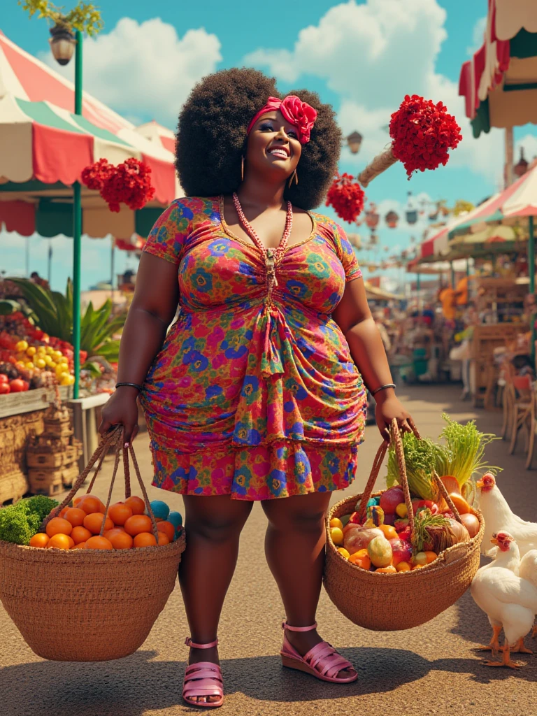 that the woman be fatter