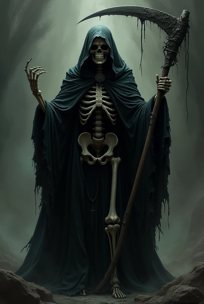 Death with a scythe