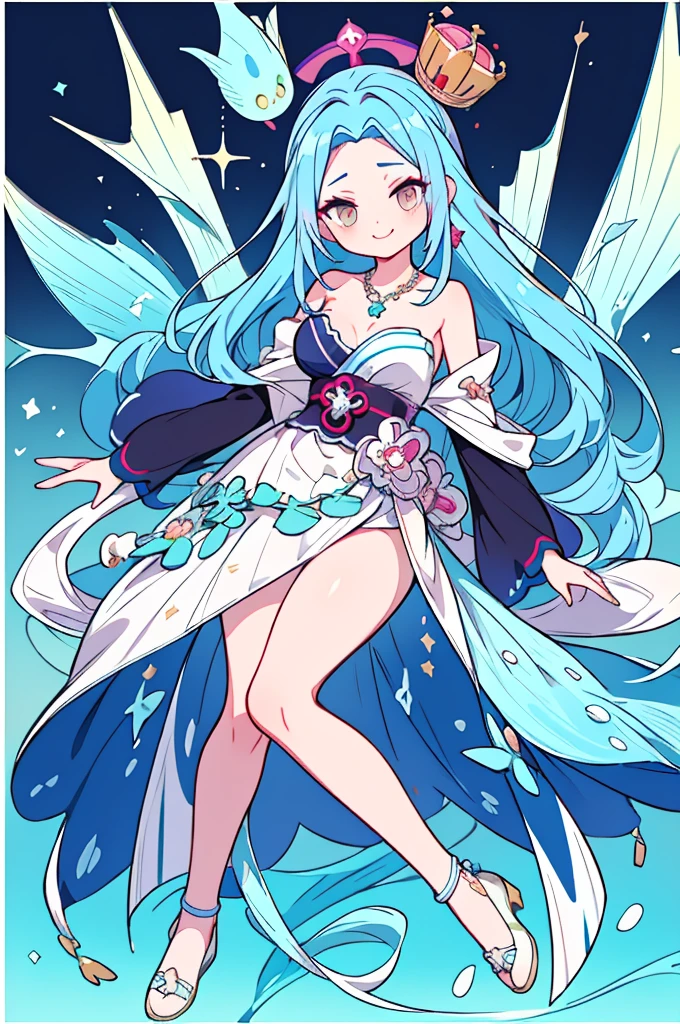 1girl, mermaid full body