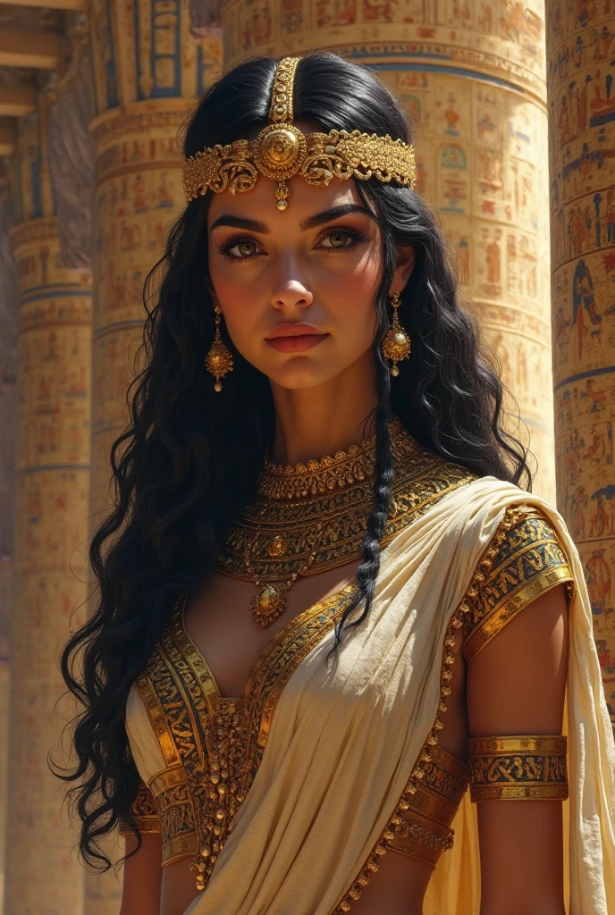 Young and beautiful Cleopatra