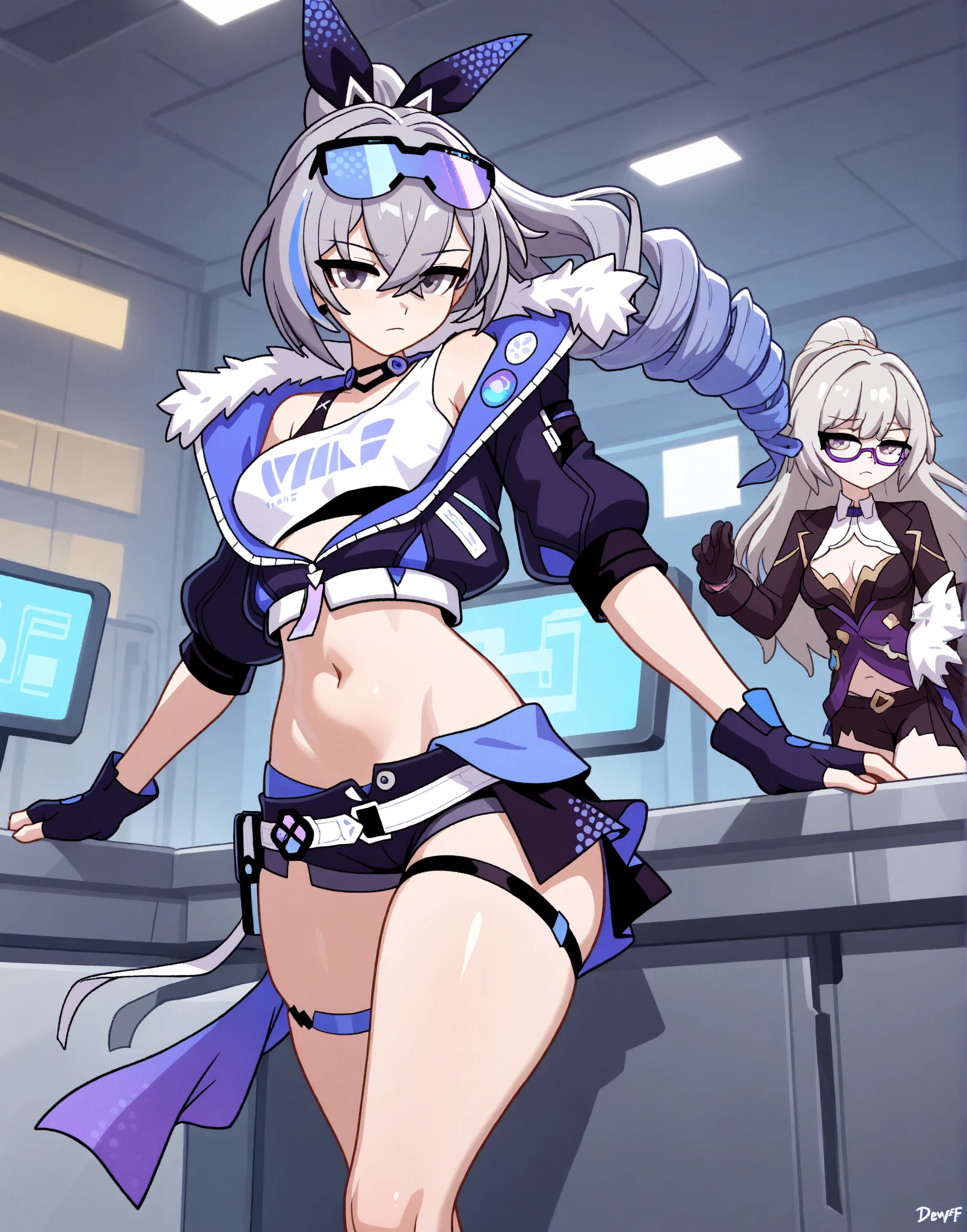 High image quality, 8K, high quality, masterpiece:1.2), ((masterpiece)), (High detail, high quality, 最High image quality), Depth of written boundary, Portraiture, Open Stance, (Cute illustrations:1.3), (5 non-virgin girls:1.2), Poolside, (Different hair colors and hairstyles), (Multiple girls with the same style:1.2), Dawn, Beautiful light, Professional Lighting, (Slightly small chest), (Dark brown areola), (Brightly colored swimsuits;1.8), ((Low V-neck one piece bikini swimsuit);1.5), Extremely revealing swimsuit, (A swimsuit that is as transparent as air, right down to the nipples and areola:1.8), (Idol Master:1.2), Cute round face girl, sexy, Dynamic pose, An exciting mood, smile, Dynamic Angle, Underarm,