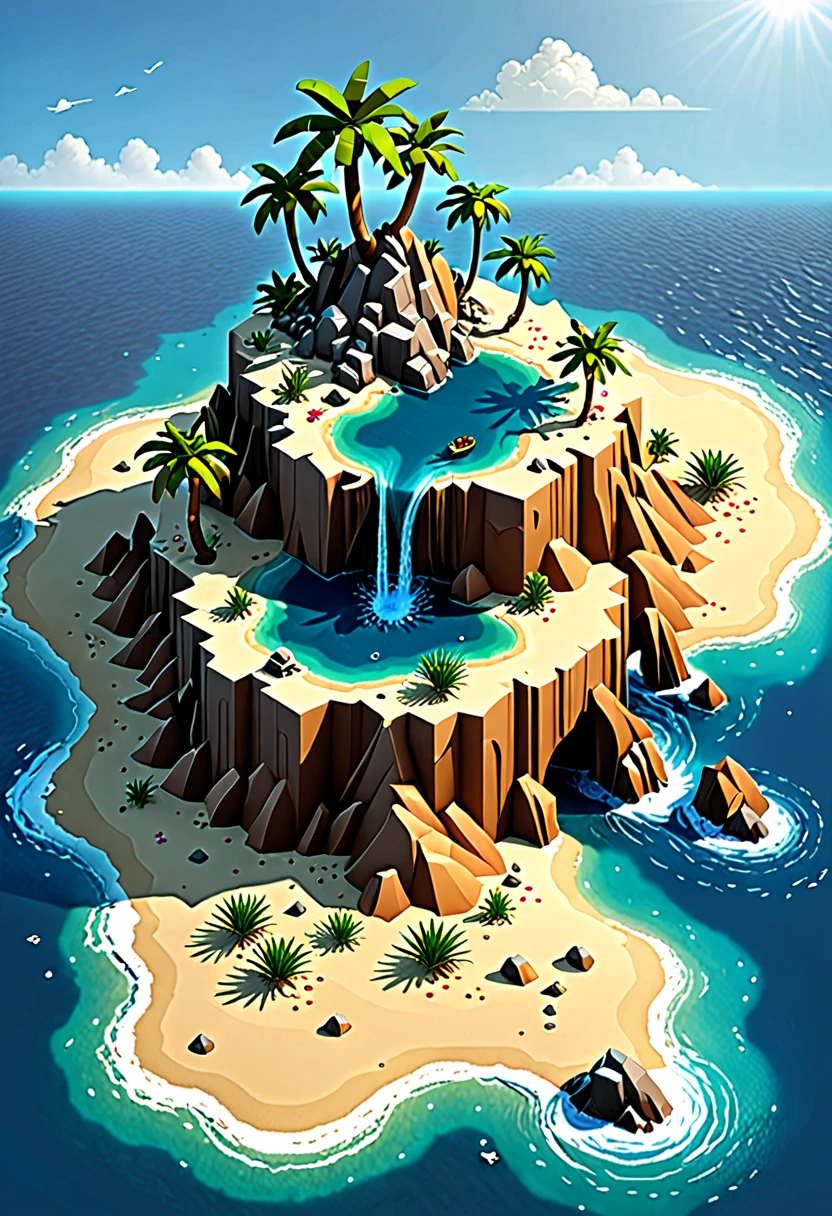 CREATE AN ISOMETRIC DESERT ISLAND FOR RPGS