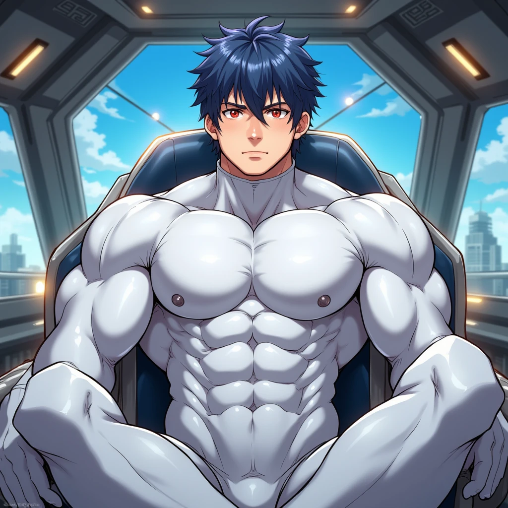 Libido boy，Tong，large pecs，Big bag，Wear white basketball socks，Half recumbent，CG sense，POV perspective，spread their legs，Dark atmosphere，8K,Cinematic lighting effects，Textured skin，best qualtiy，Storytelling images，Storytelling images，dynamic blur，actionpose，Elevation viewing angle,,sfv