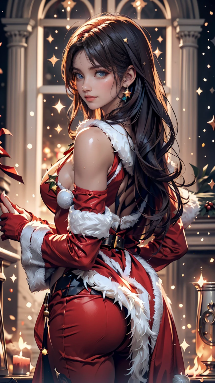 ((Top Quality, 16k, Masterpiece: 1.3)), photorealistic, extremely detailed CG unity 8k wallpaper, Depth of field, Cinematic Light, Lens Flare, fashion model 26 years old, (extremely beautiful face, beautiful lips, beautiful eyes), (intricate detail face), ((ultra detailed skin)), I see Ultra Instinct surrounded by a purple aura and lightning (((full body shot))), 4k, 3D, Draw moving ice flames, [[chest]], neck, [[bodysuit lacy lace-upp]], [shoulders], all feet and breasts shod in armor of silver glass, and cristals (corset), twintails asymetrical long ((red hair)), 1Girl (beautiful crop top), (medium bust:1.8), (narrow waist, slanderous legs), perfect proportions, perky , (glaring ice eyes:1.6), The drawn enchanted fantasy land is frosty, with flying pieces of ice floating in the air and glowing energy crystals. this environment in the mist and magical vortex of thousands of ambient light elements, light reflections, including the environment (ice and crystals) glowing in the air. The girl's armor is made of silver glass, which absorbs the magical energy of the environment and releases it in the form of bright light. In this fantastic area there is a great spirit dragon (length: 125 m) and a thick one surrounding this fantastic masterpiece with all its greatness, illuminated accessories. This fantastic land is inhabited by a large flying serpent dragon with wings surrounding this fantastic masterpiece with all its wonderful accessories. The dragon-beast lies on the ice facing the viewer. The image of this fantasy land is shrouded in powerful, ((glowing light)), cristal sword, extremely detailed artgerm, beautiful elegant demon queen, (oli face: 1.3), (snowflakes:1.8), ray tracing, (sparkle:1.8), UHD, (shiny:1.5), (light reflections:1.3), (crisp:1.7), Fujicolor, cinematic lighting